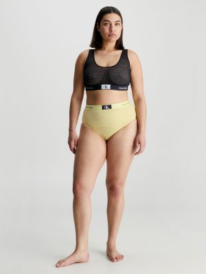 Lace High Waisted Bikini Briefs - CK96 Calvin Klein®