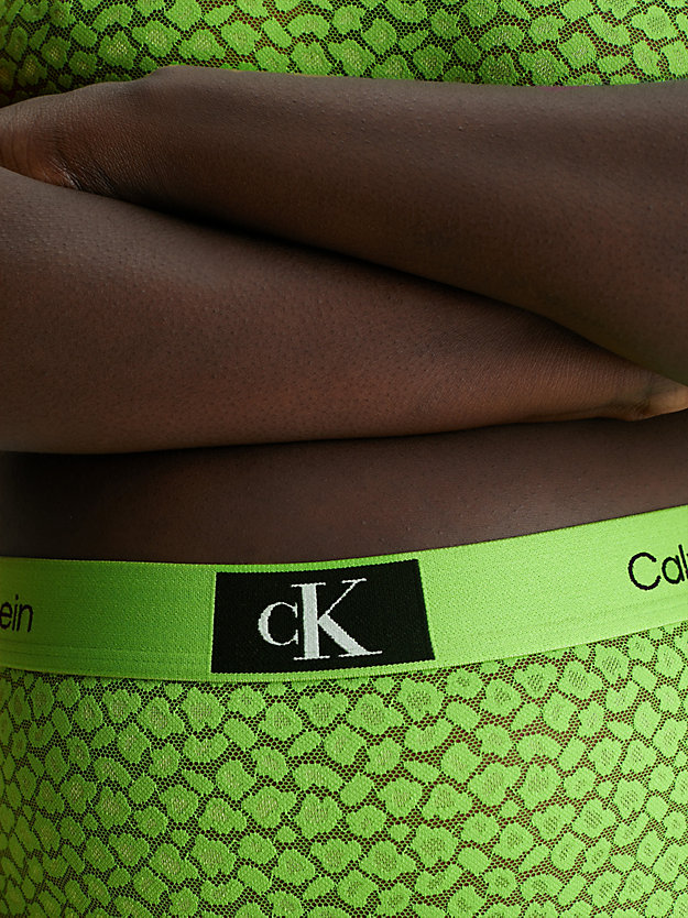 FABULOUS GREEN Culotte taille haute en dentelle - CK96 for femmes CALVIN KLEIN