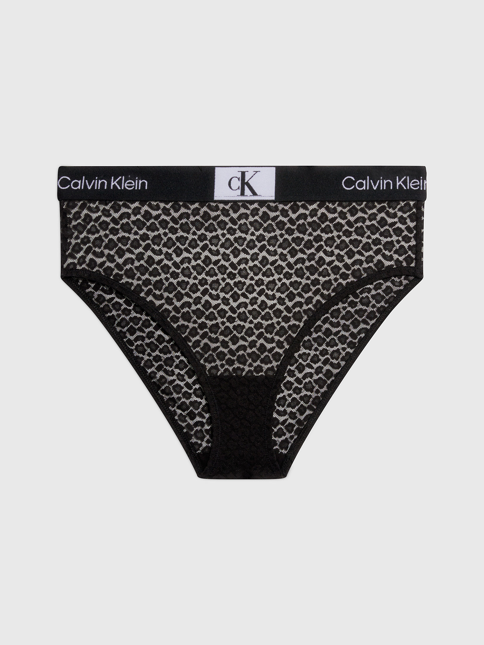 Lace High Waisted Bikini Briefs - CK96 Calvin Klein® | 000QF7177EUB1