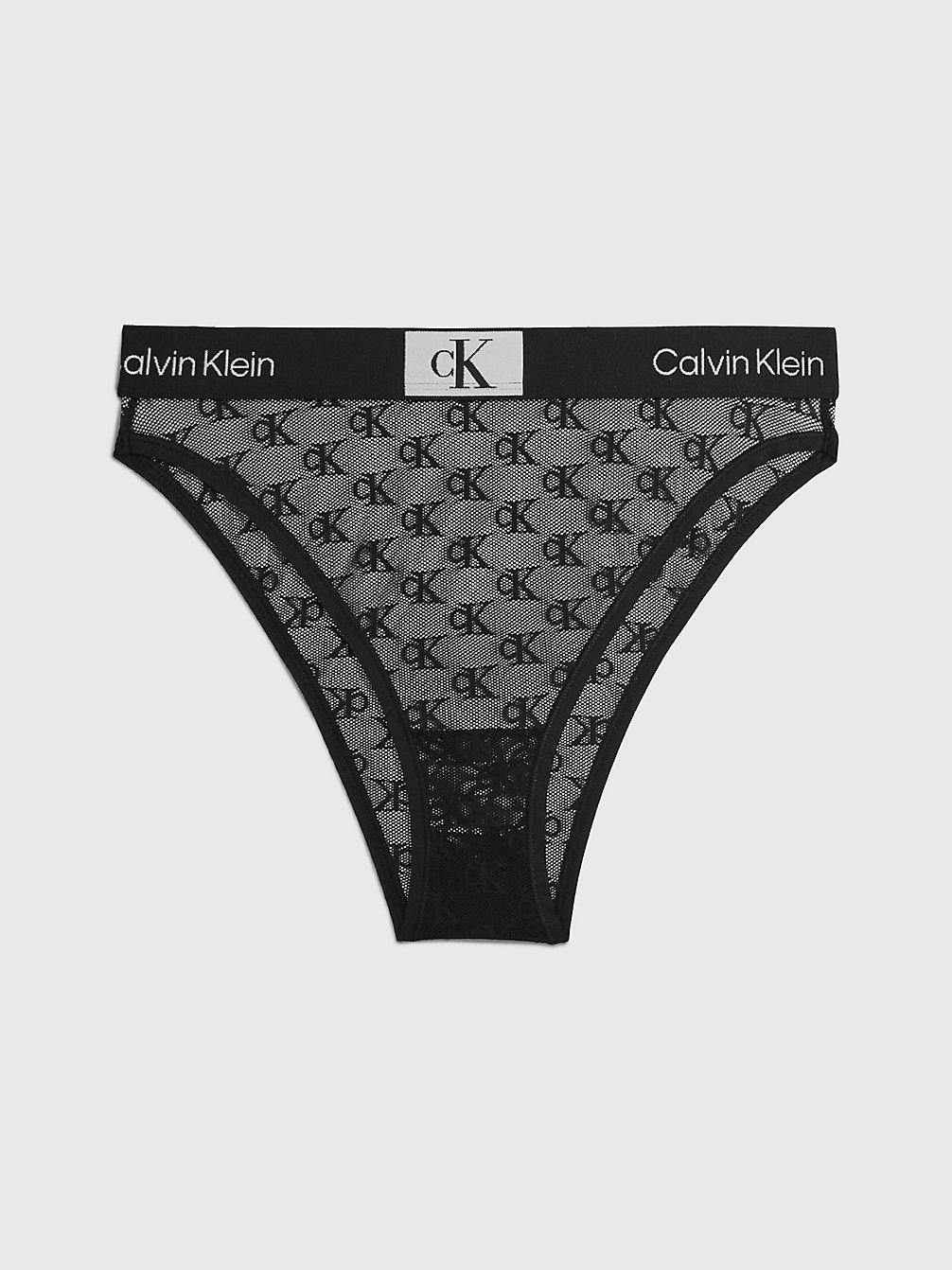 BLACK Brazilian Slip Mit Spitzenbesatz - Ck96 undefined Damen Calvin Klein