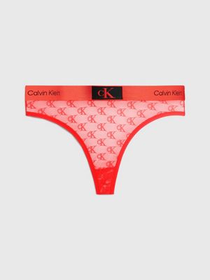Lace Thong CK96 Calvin Klein® 000QF7182EXNZ