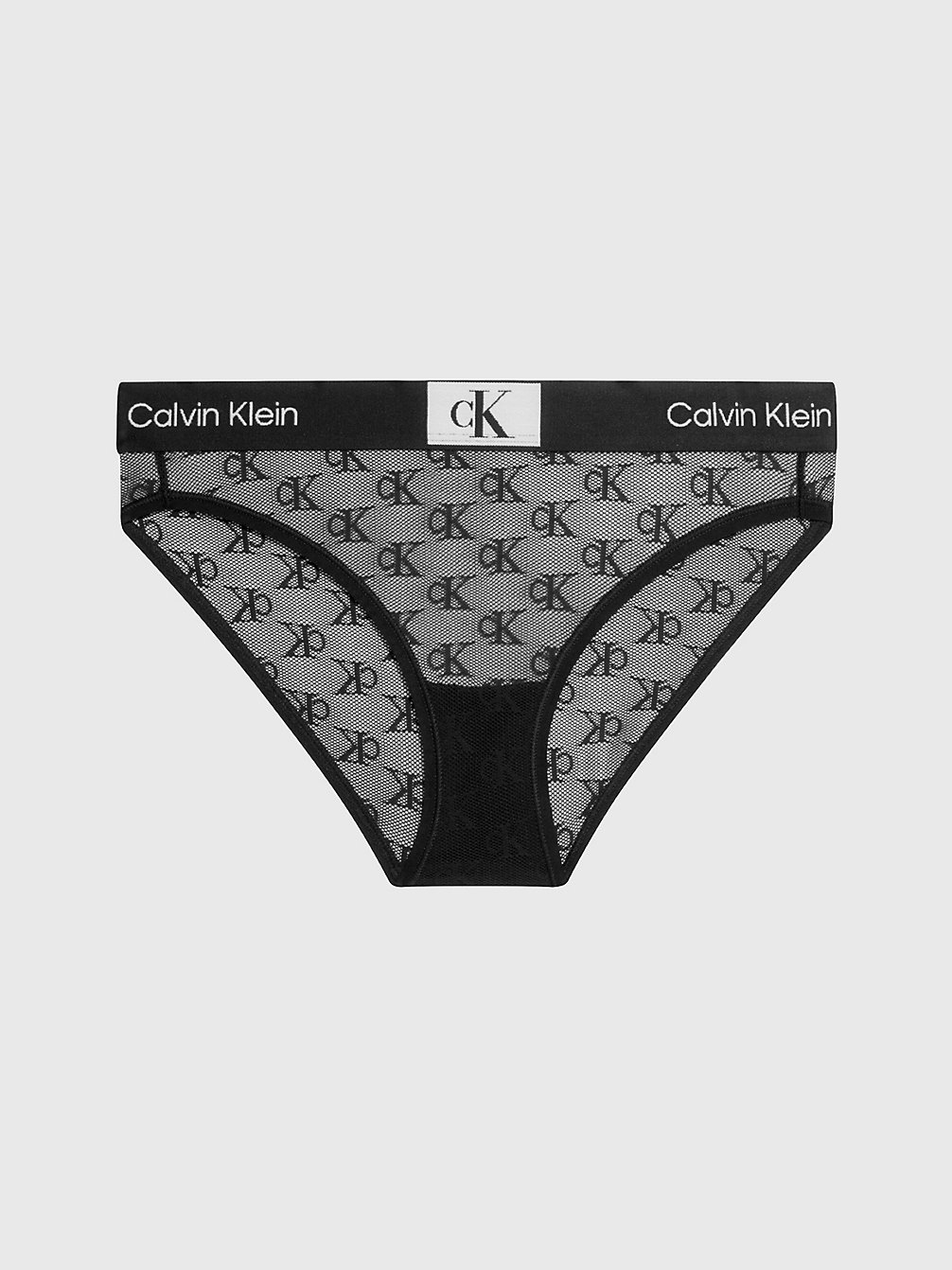 BLACK Slips Mit Spitzenbesatz - Ck96 undefined Damen Calvin Klein