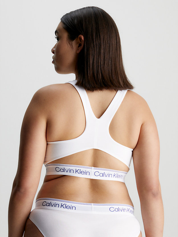 WHITE Brassière - Athletic Cotton for femmes CALVIN KLEIN