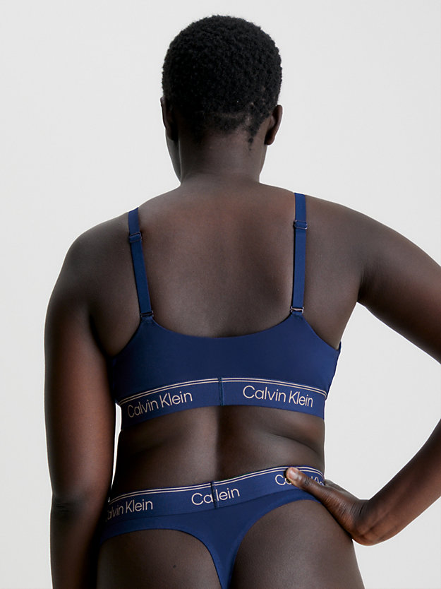 BLUE DEPTHS Brassière triangulaire - Athletic Cotton for femmes CALVIN KLEIN