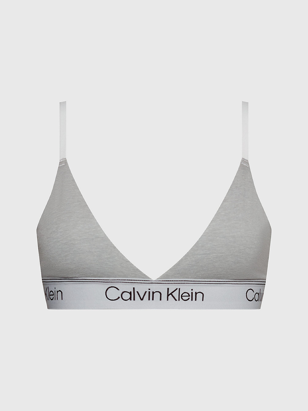 ATH GREY HEATHER Brassière Triangulaire - Athletic Cotton undefined femmes Calvin Klein