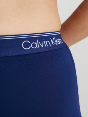 blue cycle shorts - athletic cotton for women calvin klein