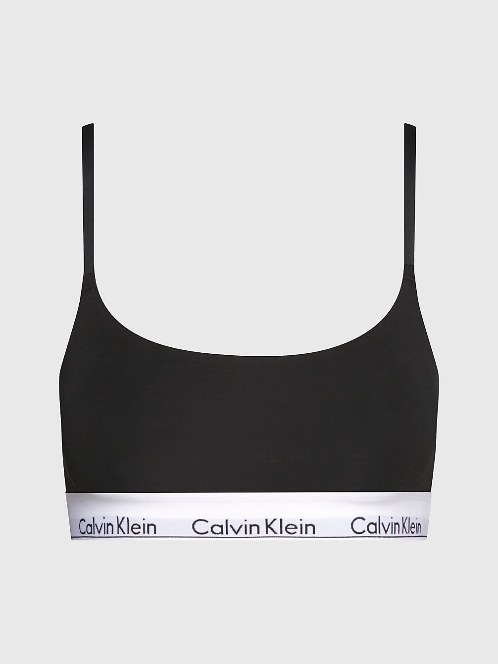 BLACK Bralette - CK Deconstructed undefined women Calvin Klein