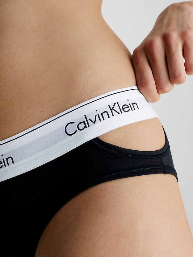 black bikini briefs - ck deconstructed for women calvin klein
