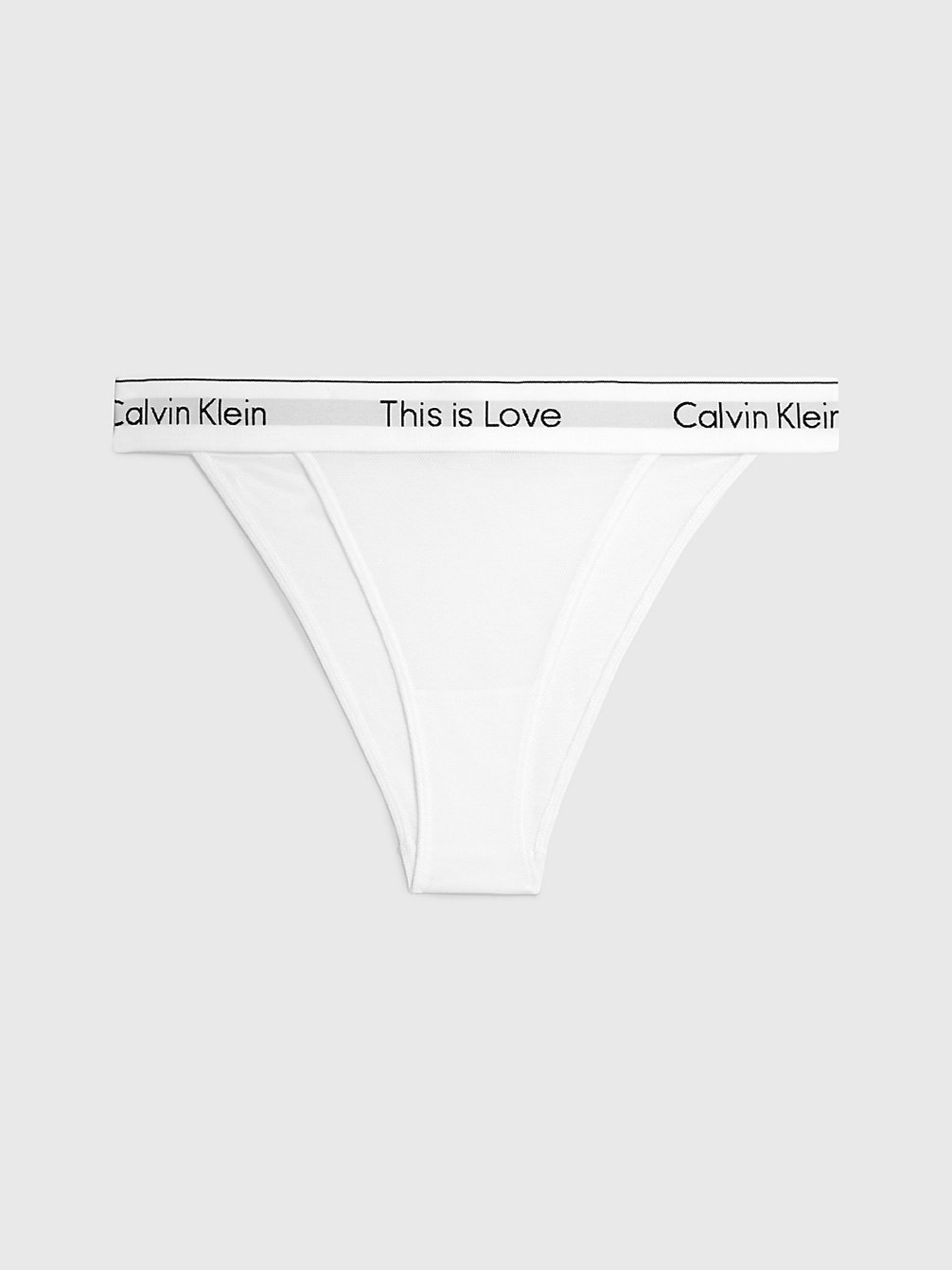 WHITE > Tanga Aus Mesh - Pride > undefined Damen - Calvin Klein