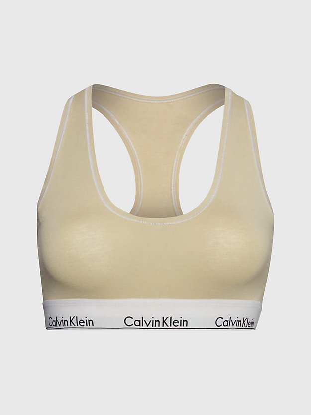 shell biustonosz typu bralette - modern cotton dla kobiety - calvin klein