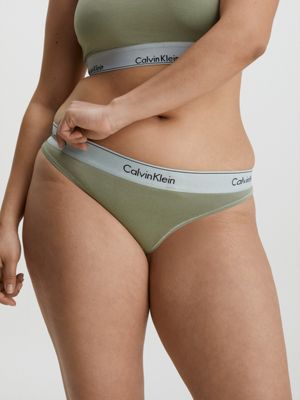 ECO GREEN String - Modern Cotton for femmes CALVIN KLEIN