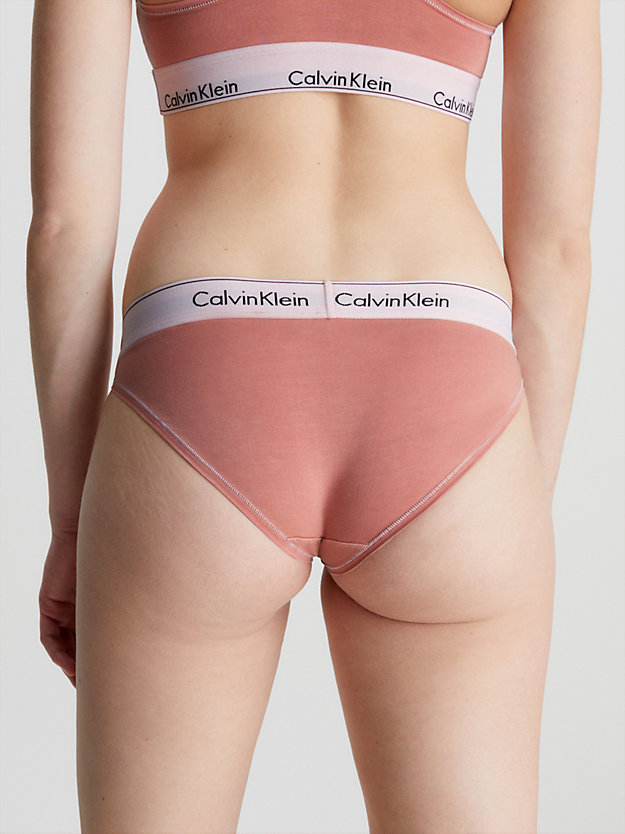 RUST Bikini Briefs - Modern Cotton for women CALVIN KLEIN