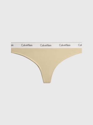 strand Prooi Betasten Grote maat string - Modern Cotton Calvin Klein® | 000QF7211ESYP