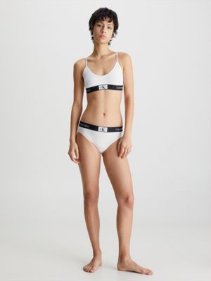 Calvin klein Focused Fit Push Up Bralette White