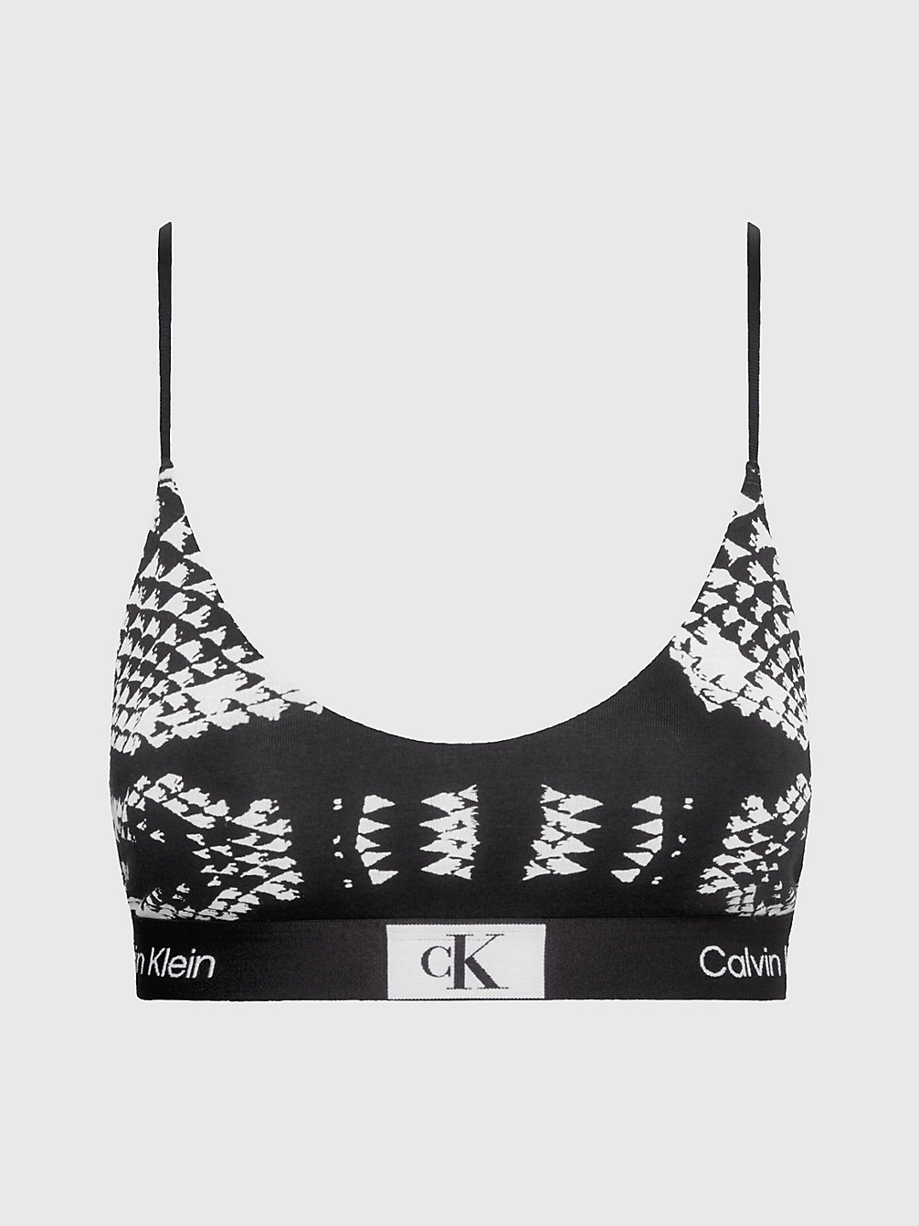 SNAKE PRINT/BLACK Brassière Sottile - Ck96 undefined donna Calvin Klein