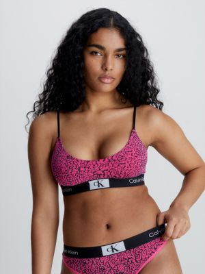 lingerie calvin klein rouge