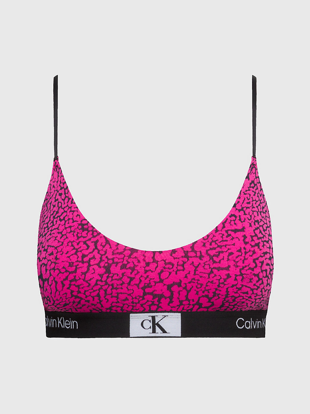 ABSTRACT SPOTS - FUCHSIA ROSE String-Bralette - Ck96 undefined Damen Calvin Klein