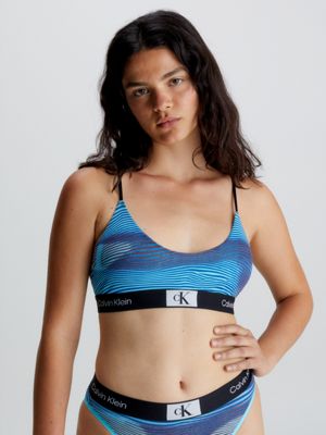 Calvin klein hot sale blue bralette