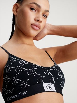 Biustonosz typu bralette na cienkich ramiączkach - CK96 CALVIN KLEIN®