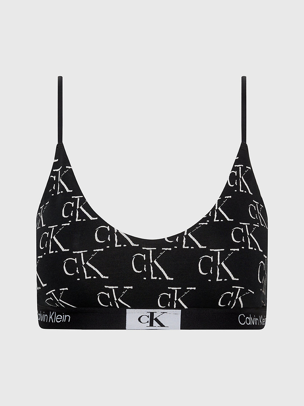 LITHO CK PRINT+BLACK Brassière Sottile - Ck96 undefined Donne Calvin Klein