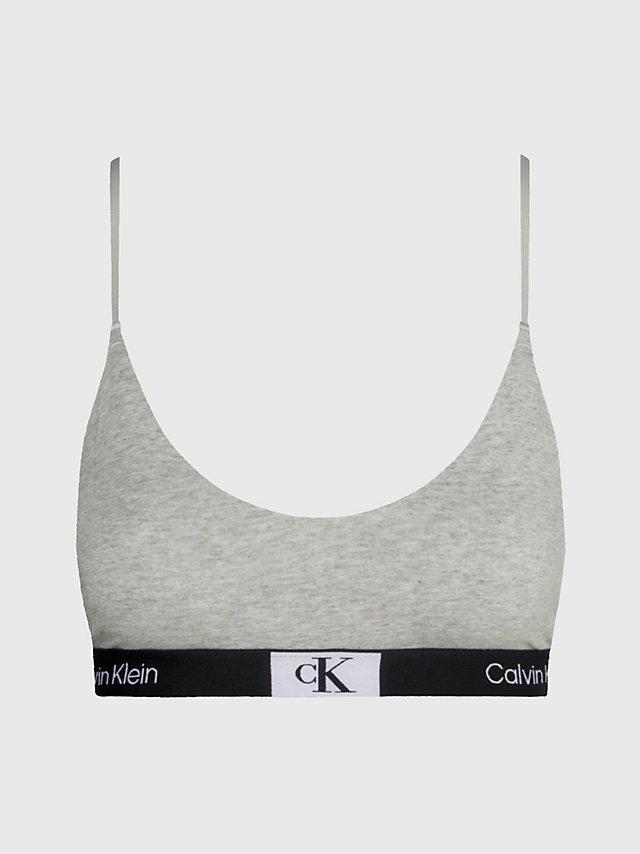 Brassière Ficelle - Ck96 > Grey Heather > undefined femmes > Calvin Klein