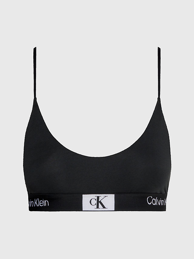 Black String Bralette - Ck96 undefined women Calvin Klein