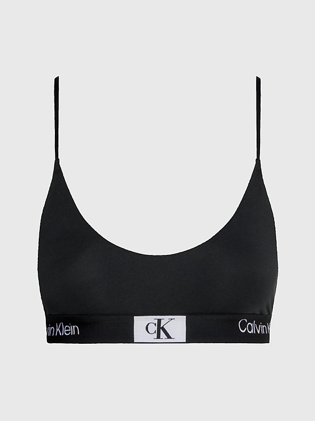 BLACK Corpiño de tirantes finos - CK96 de mujer CALVIN KLEIN