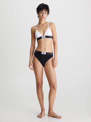 Buy Calvin Klein Underwear Medium Coverage Removable padding Triangle  Plunge Bra QF7217ADUB1 - Bra for Women 23365056