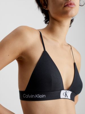 Calvin Klein Underwear Abstract Printed Medium Coverage Lightly Padded Bra  QF7217ADAC5