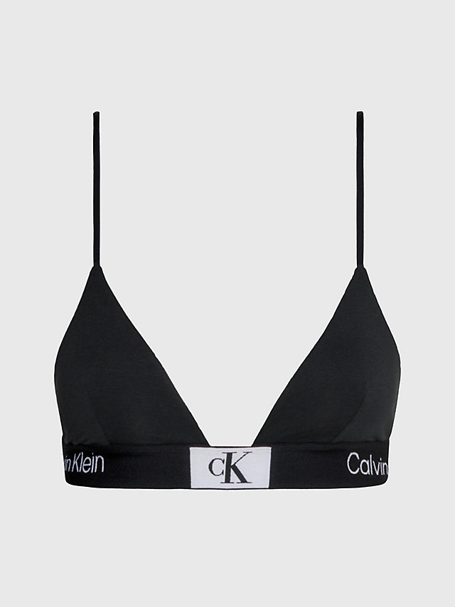 Black Soutien-Gorge Triangle - Ck96 undefined femmes Calvin Klein