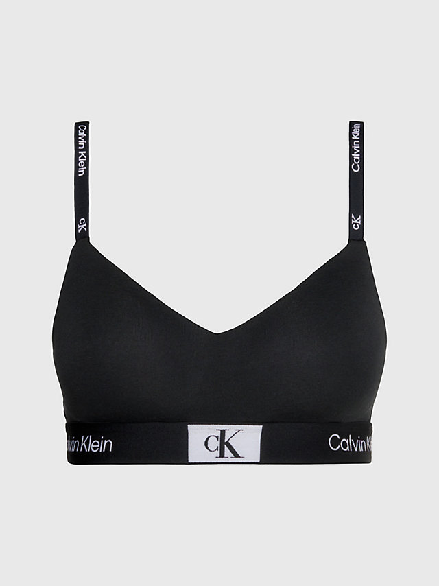 Black String Bralette - Ck96 undefined women Calvin Klein