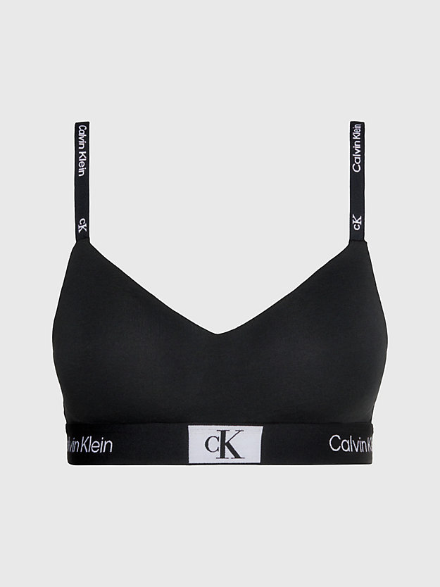 BLACK Brassière ficelle - CK96 for femmes CALVIN KLEIN