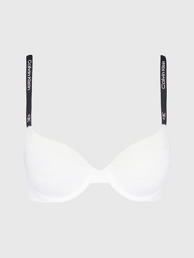 soutien-gorge t-shirt - ck96 white pour femmes calvin klein