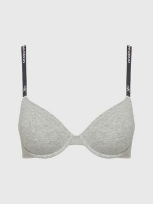 Calvin Klein CK One T Shirt Bra Grey