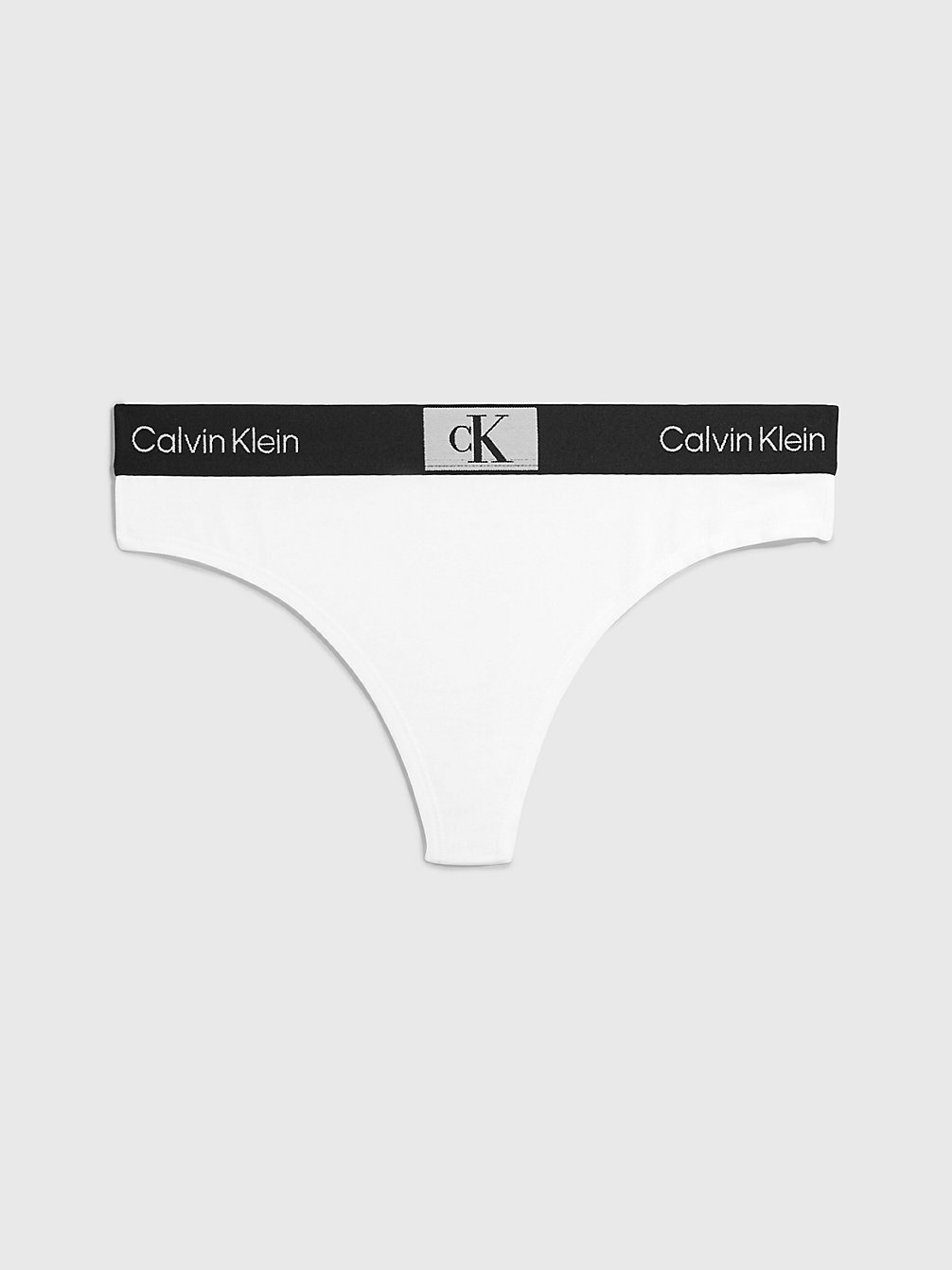 WHITE Thong - Ck96 undefined women Calvin Klein