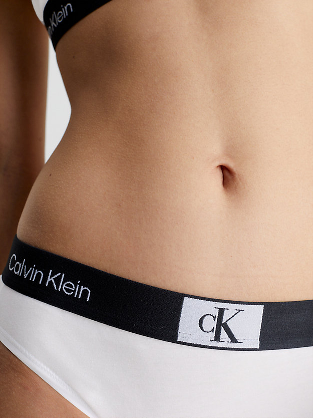 white bikini briefs - ck96 for women calvin klein