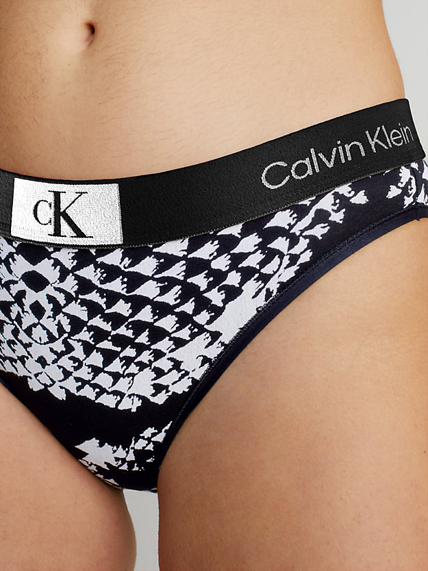 SNAKE PRINT/BLACK Bikini Briefs - CK96 for women CALVIN KLEIN