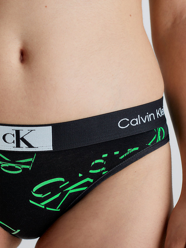 black bikini briefs - ck96 for women calvin klein