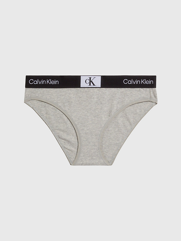 grey bikini briefs - ck96 for women calvin klein