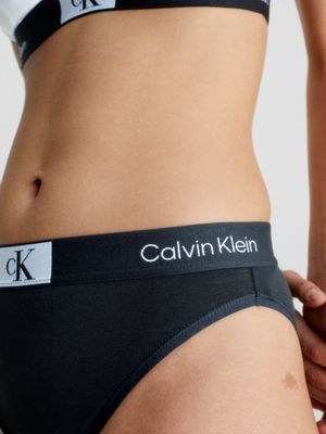 Calvin Klein CK One Lace High Waist Brazilian Brief - Belle Lingerie