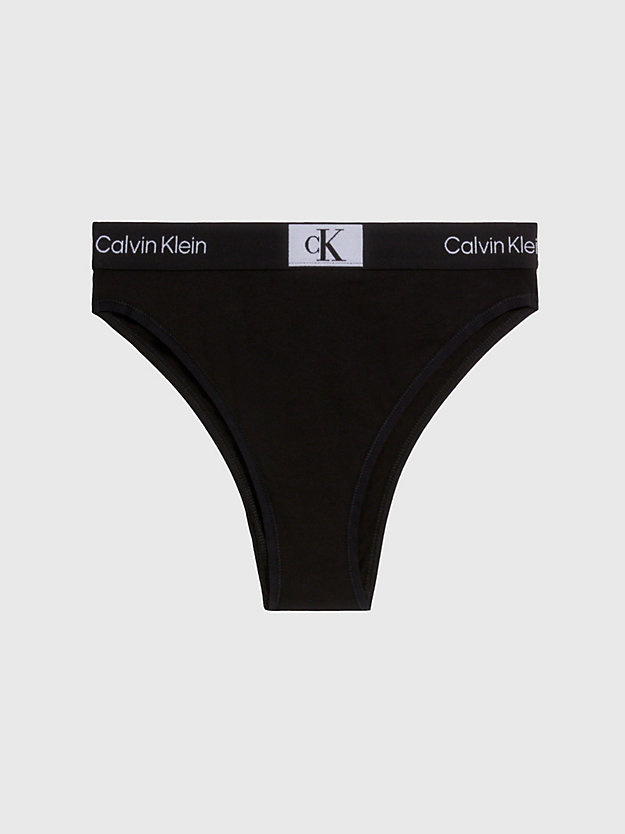 BLACK Culotte brésilienne taille haute - CK96 for femmes CALVIN KLEIN