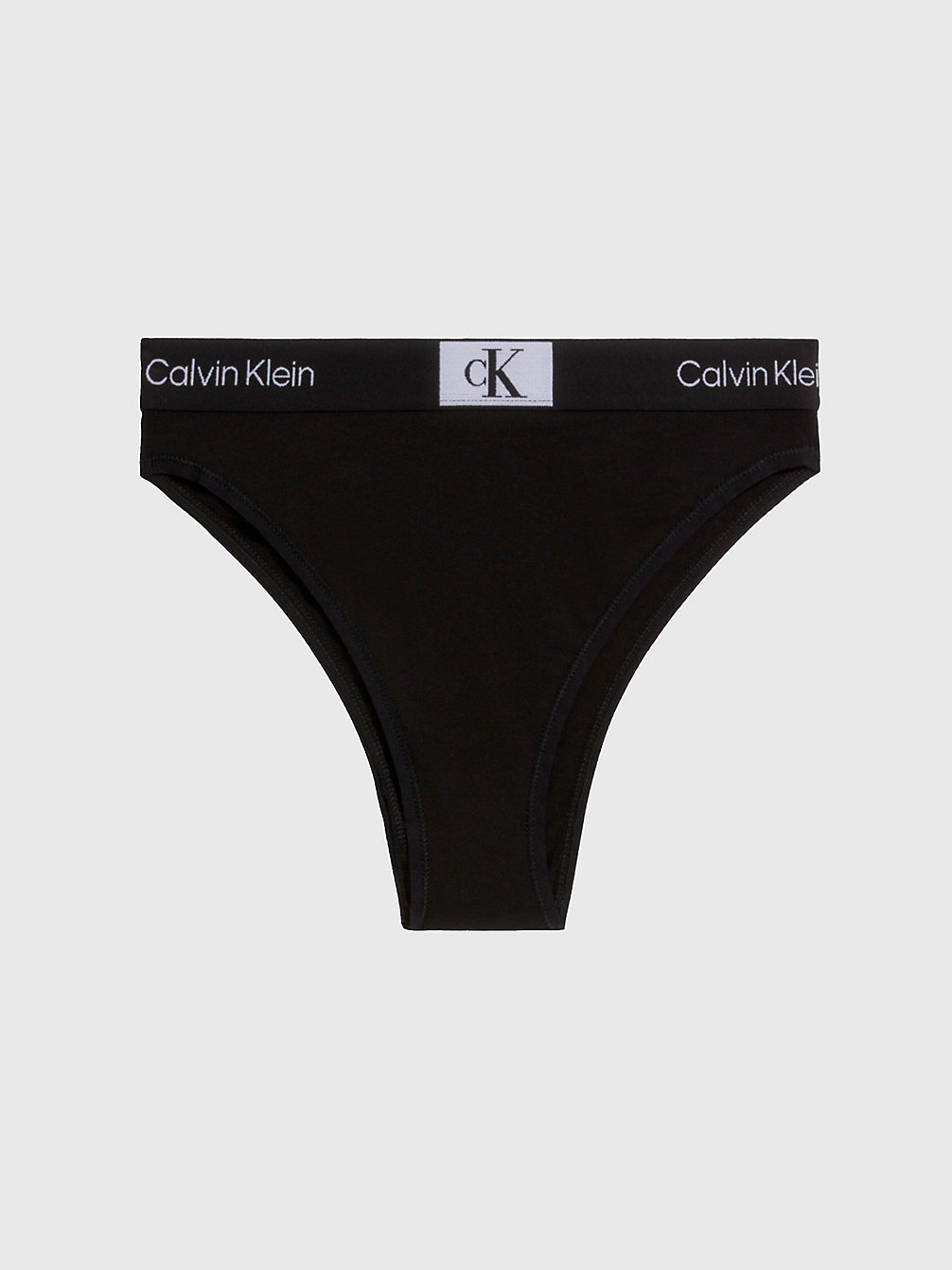 BLACK High Waisted Brazilian Briefs - Ck96 undefined women Calvin Klein