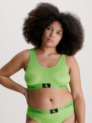 Green calvin klein clearance bra