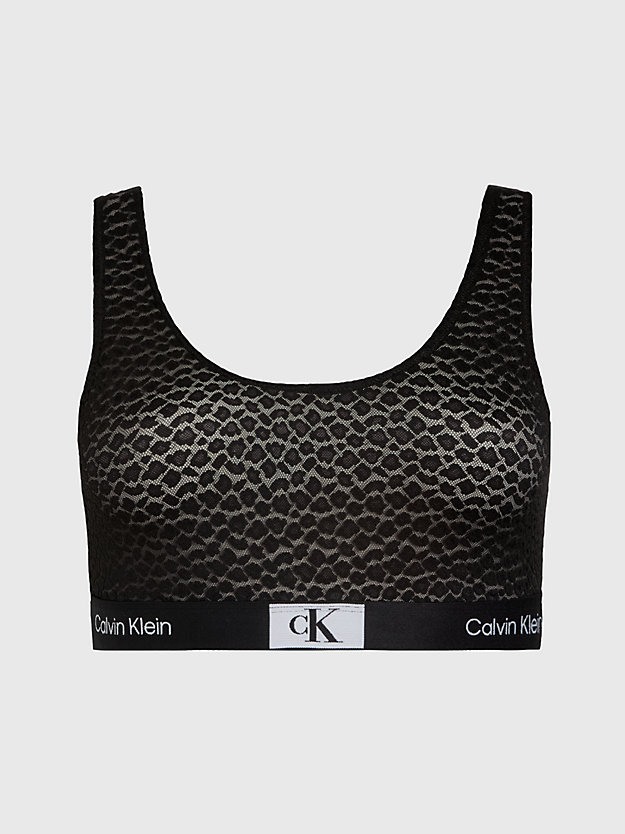 BLACK Biustonosz typu bralette plus size - CK96 dla Kobiety CALVIN KLEIN
