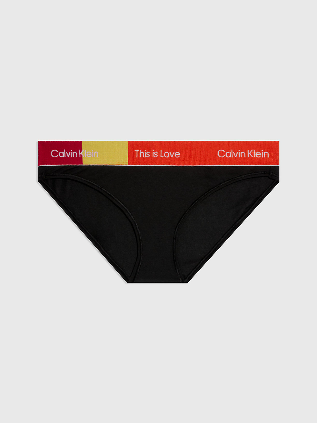 BLACK Bikini Briefs - Pride for women CALVIN KLEIN