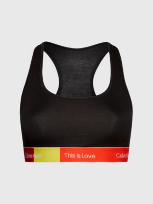 BLACK Bralette In Großen Größen - Pride undefined Damen Calvin Klein