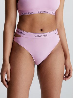 Calvin Klein Body Cotton High Leg Tanga QD3755