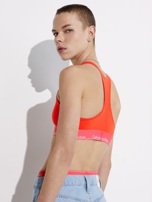 red bralette - pride for women calvin klein