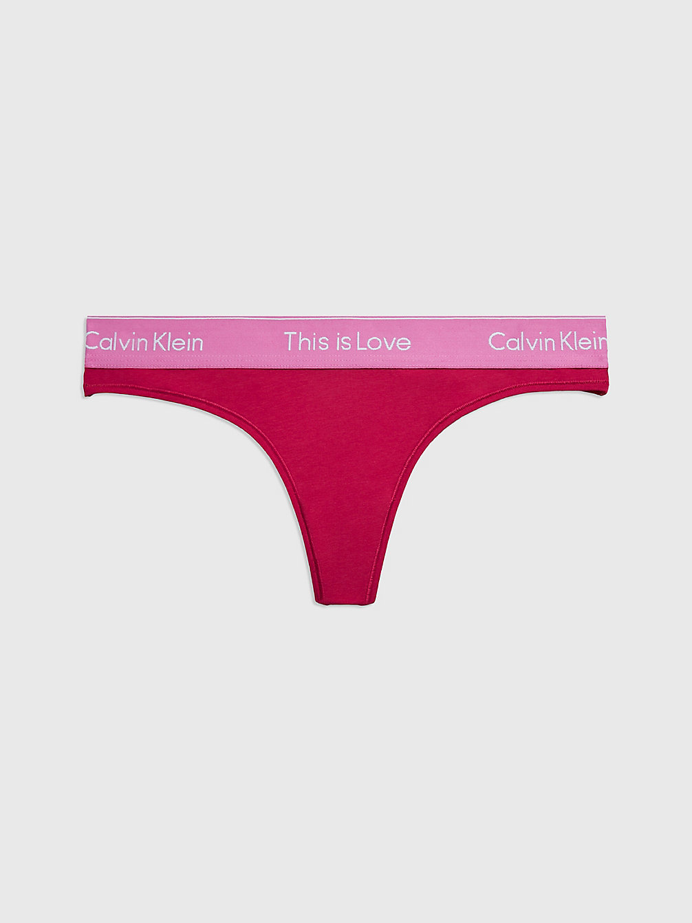 PERSIAN RED Thong - Pride undefined women Calvin Klein