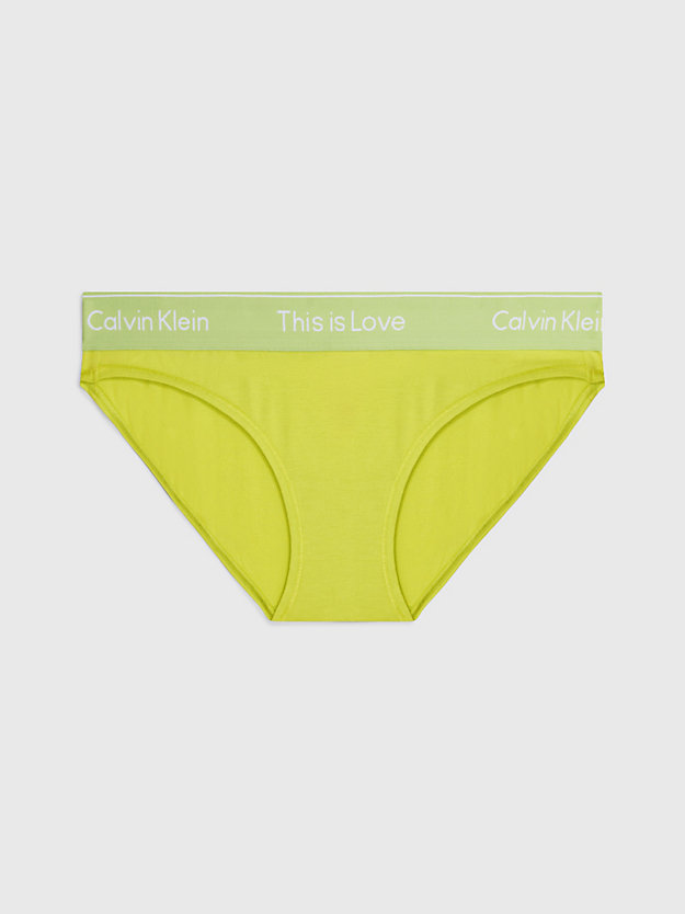 LEMON LIME Bikini Briefs - Pride for women CALVIN KLEIN